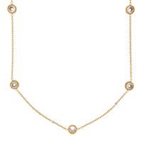 Necklace Vag Woman in Steel 4900670006 - 4900670006